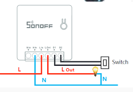روش نصب مبدل کلید سنتی به کلید هوشمند ساناف Sonoff Mini 