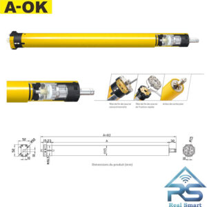 موتور پرده A-OK AM35