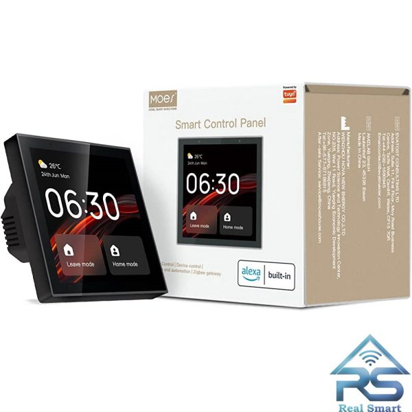 تاچ پنل هوشمند زیگبی Wi-Fi+Zigbee با دستیار صوتی