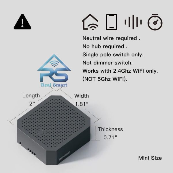 رله 2کانال پشت‌کلیدی اورویبو R20W2Z