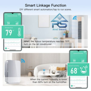 سنسور دما/رطوبت TH16-WH تویا Wi-Fi