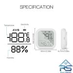 سنسور دما/رطوبت TH-LF-C تویا Zigbee