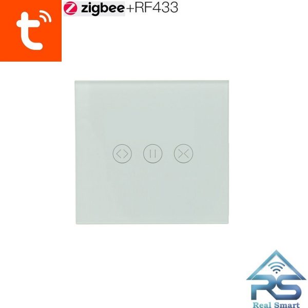 کلید پرده هوشمند Zigbee+RF تویا