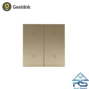 کلید هوشمند PUSH-BUTTOM-MATTE دو-پل GeekLink