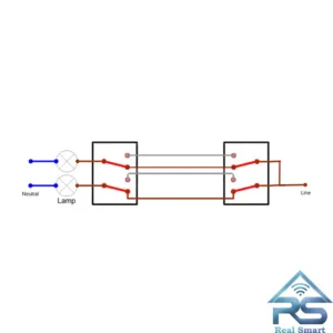 سیم بندی کلید تبدیل دو پل