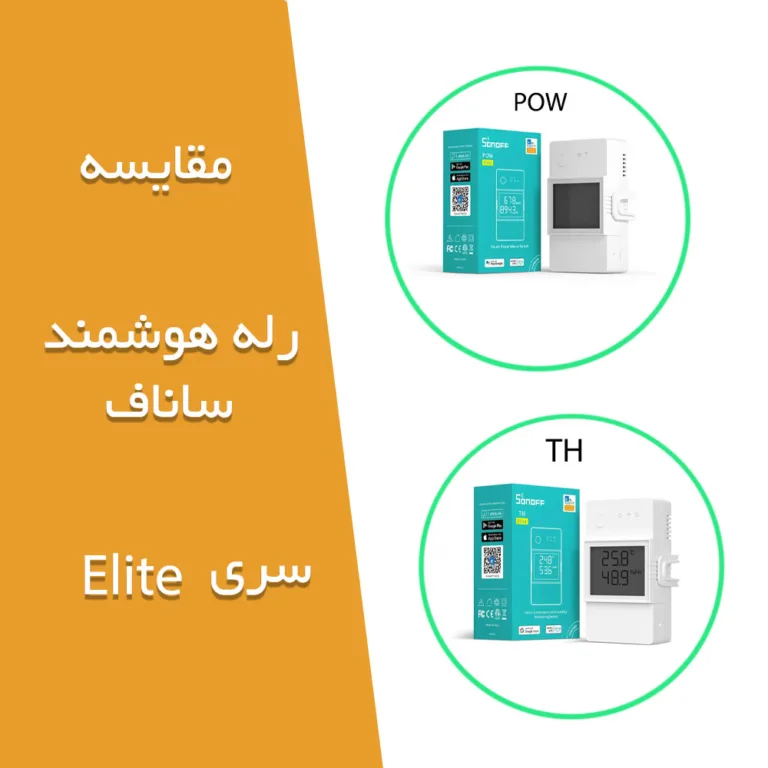 مقایسه رله هوشمند ساناف سری Elite