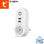 پریز هوشمند زیگبی Tuya با خروجیUSB
