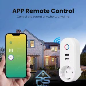 پریز هوشمند زیگبی Tuya با خروجیUSB