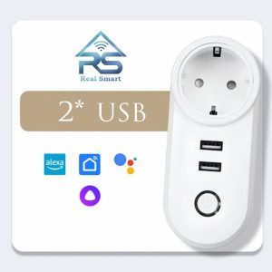 پریز هوشمند زیگبی Tuya با خروجیUSB