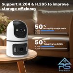 دوربین مداربسته دو لنز تویا مدل Q09