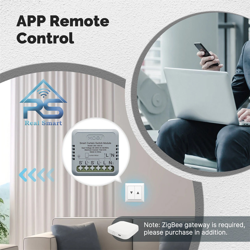 14411211 مینی رله Zigbee پرده تویا