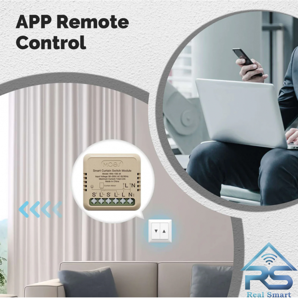 5111111 مینی رله Wi-Fi پرده تویا