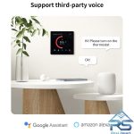 ترموستات هوشمند فن-کوئل+گرمایش ازکف زیگبی Tuya