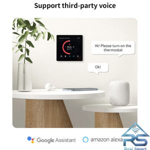 ترموستات هوشمند فن-کوئل+گرمایش ازکف زیگبی Tuya