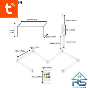 لایت بار RGB IR تویا