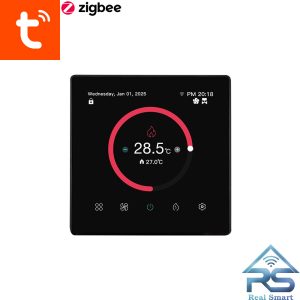 ترموستات هوشمند فن-کوئل+گرمایش ازکف زیگبی Tuya