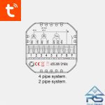 ترموستات هوشمند فن-کوئل+گرمایش ازکف زیگبی Tuya