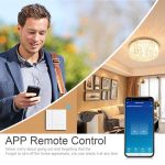 کلید مکانیکال سه-پل پیانویی زیگبی Tuya